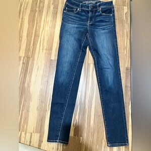 Women’s super skinny American eagle jeans size 0 🦅